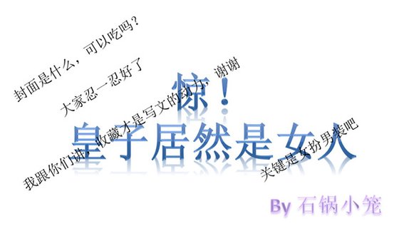 惊!皇子居然是女人