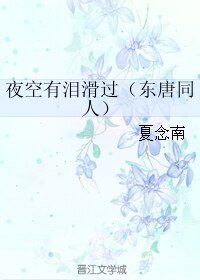 (BL/明星同人)夜空有泪华过(东唐)